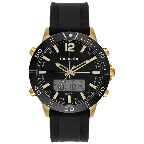 Relógio MasculinoAnadigi Silicone Bicolor