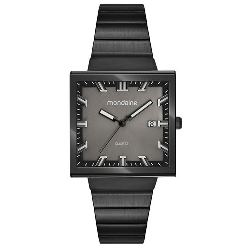 Relógio Masculino Quadrado Vintage Preto