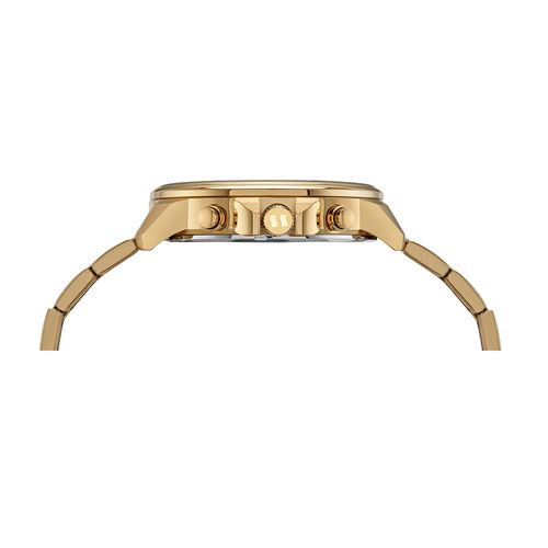 Relógio Masculino Cronógrafo 3D Dourado