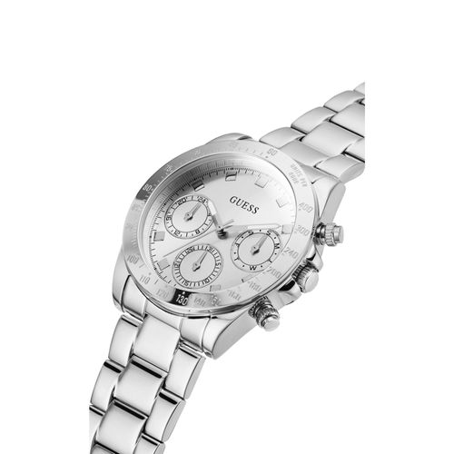 Relógio Guess Feminino Multifunção Prata