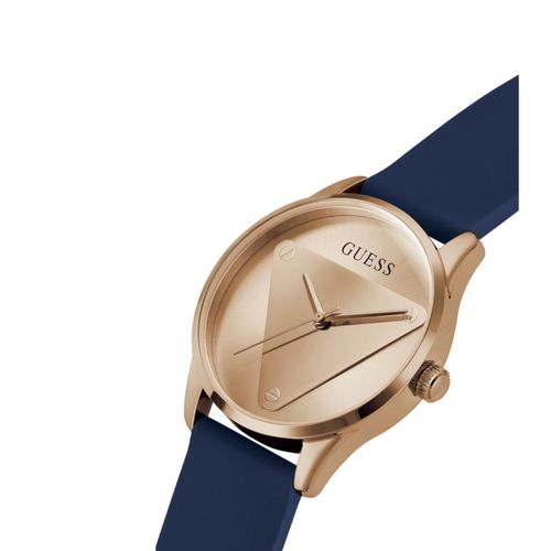 Relógio Guess Feminino Silicone Rosé