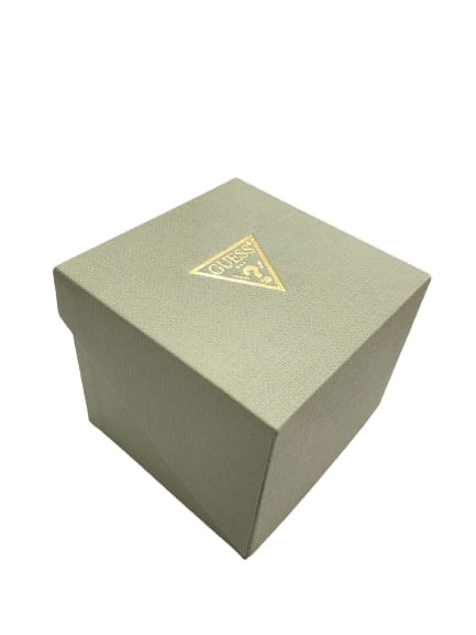 Relógio Guess Masculino Quadrado Multifunção Dourado