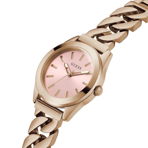 Relógio Guess Feminino Corrente Rosé