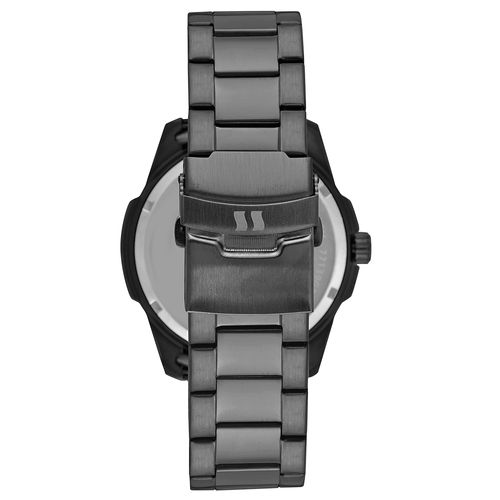 Relógio Masculino Solar Aço Preto