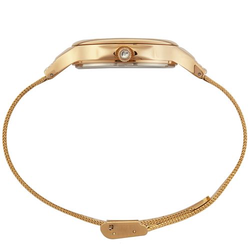 Relógio Feminino Madrepérola Dourado