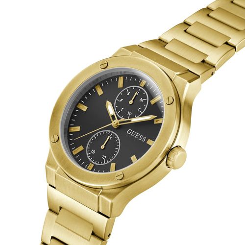 Relógio Guess Masculino Multifunção Dourado