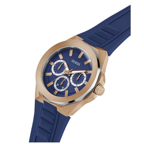 Relógio Guess Masculino Multifunção Esportivo Rosé e Azul