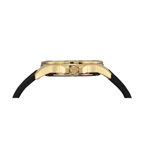 Relógio Masculino Esportivo Dourado e Preto