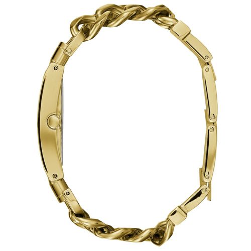 Relógio Guess Feminino Quadrado Corrente Dourado