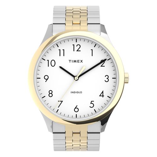 Relógio Easy Reader® Prata e Dourado