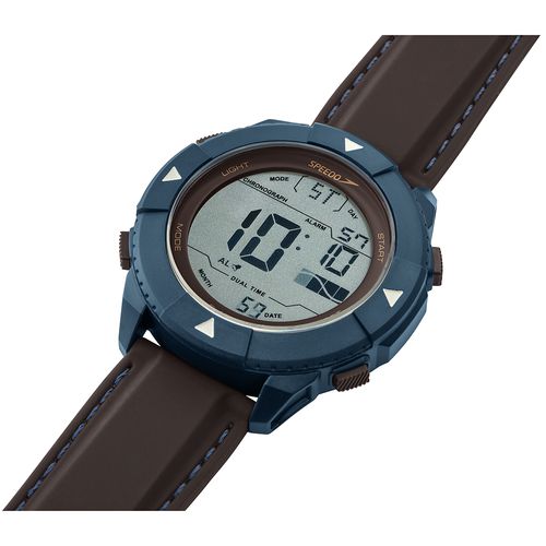Relógio Speedo Digital Silicone Marrom