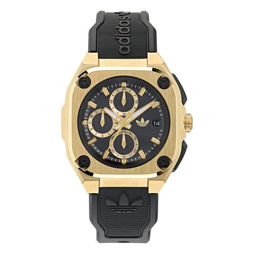 Relógio Adidas Cronógrafo City Tech Dourado