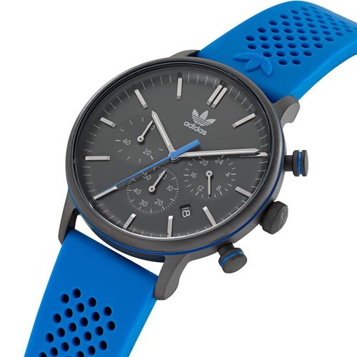 Relógio Adidas Cronógrafo Code One Silicone Cinza