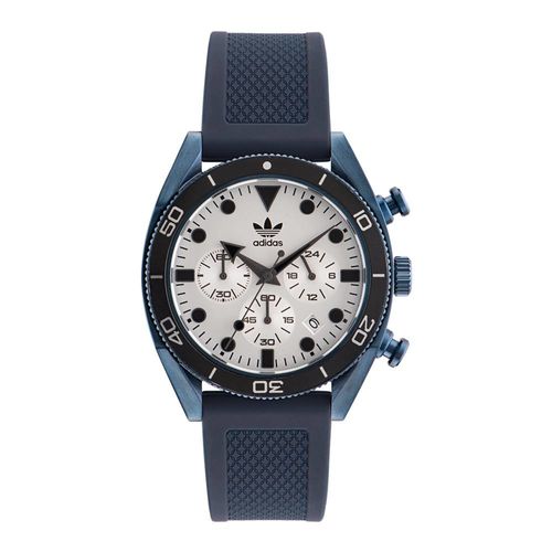 Relógio Adidas Cronógrafo Silicone Azul