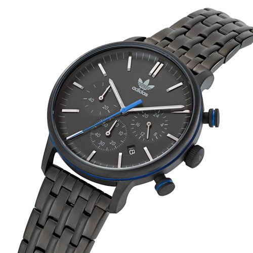Relógio Adidas Cronógrafo Code One Aço Cinza