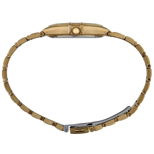 Relógio Feminino Aço Vintage Dourado