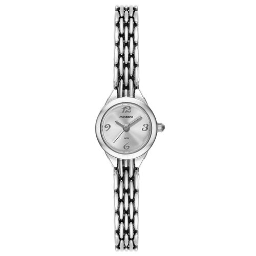 Relógio Feminino Minimalista Prata
