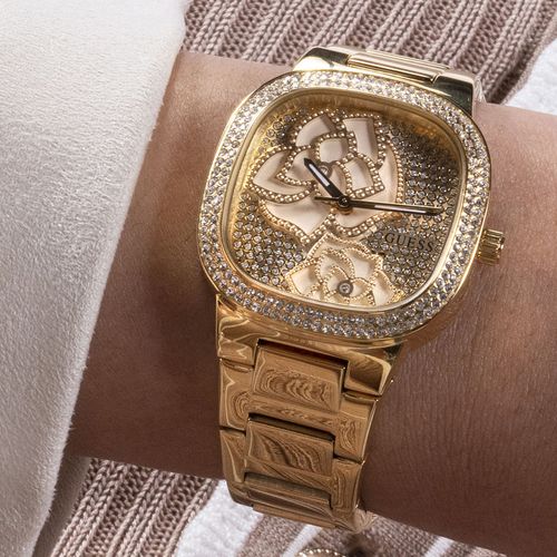 Relógio Guess Feminino Analógico Dourado GW0544L2