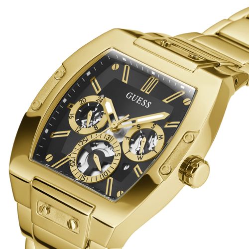 Relógio Guess Masculino Multifunção Dourado GW0456G1