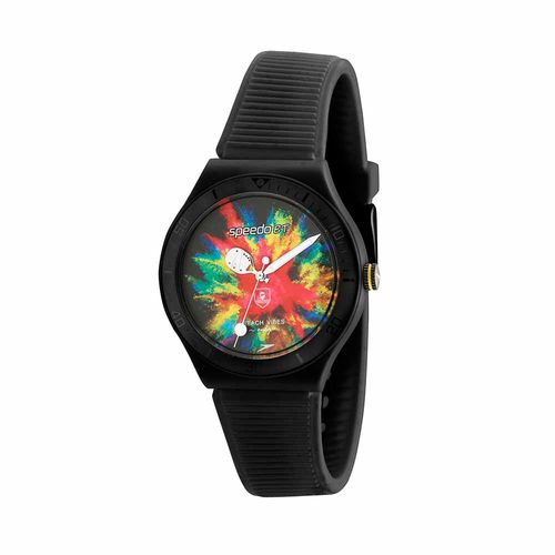 Relógio Feminino Speedo Esportivo e Resistente Aço Preto