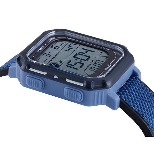 Relógio Masculino Speedo Anadigi Quadrado Azul