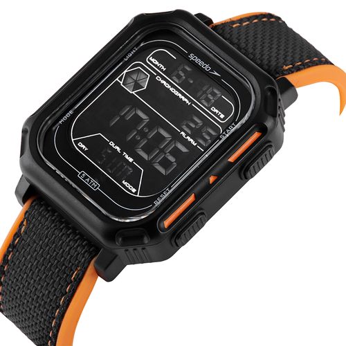 Relógio Masculino Speedo Anadigi Preto Quadrado