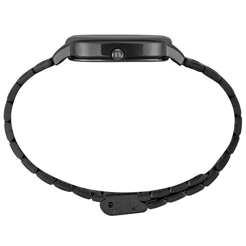 Relógio Masculino Seculus Quadrado Aço Minimalista Preto