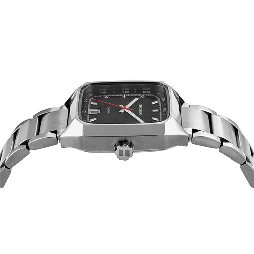 Relógio Masculino Seculus Quadrado Mostrador Preto