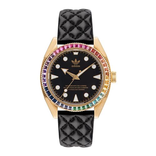 Relógio Adidas Unissex Analógico Dourado AOFH23002