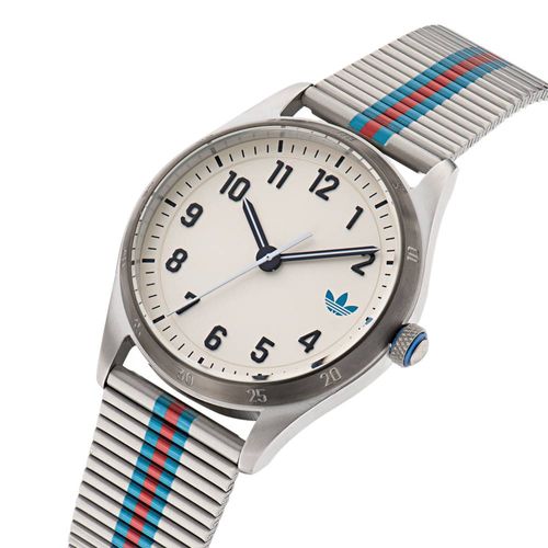 Relógio Adidas Unissex Analógico Prata AOSY23531