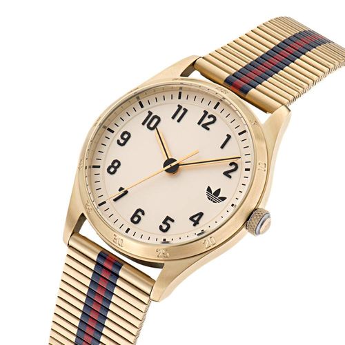 Relógio Adidas Unissex Analógico Dourado AOSY23530