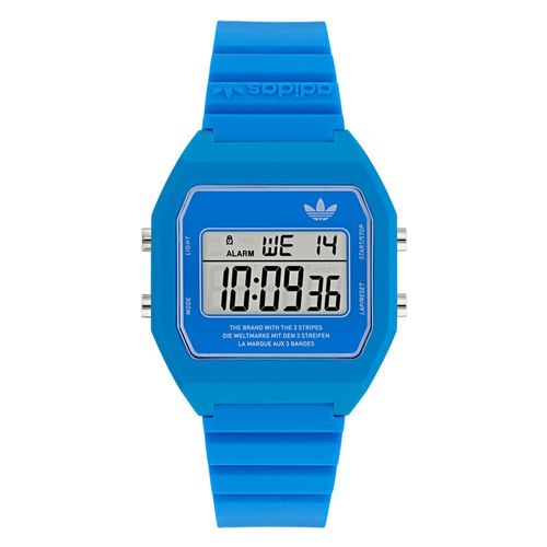 Relógio Adidas Unissex Digital Azul AOST23559