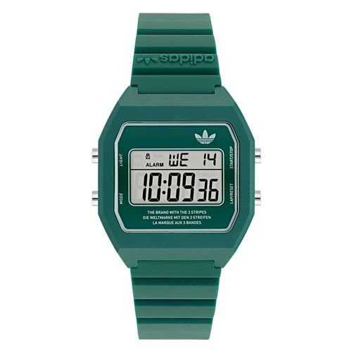 Relógio Adidas Unissex Digital Verde AOST23558