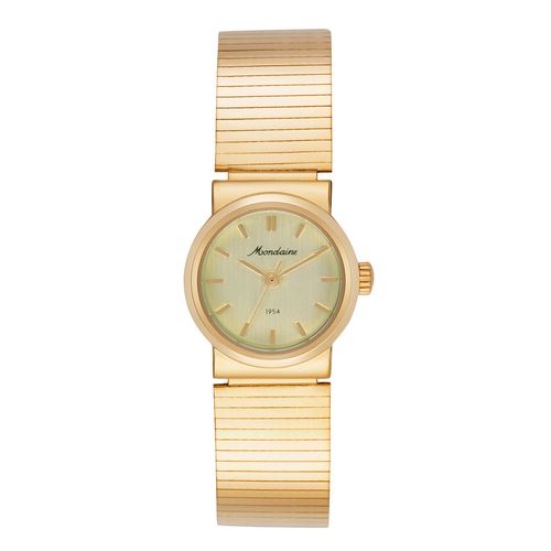 Relógio Feminino Dourado Pulseira Estilo Bracelete