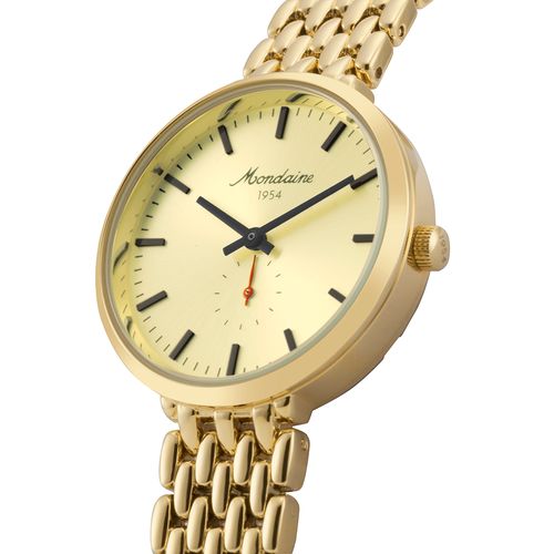 Relógio Feminino Dourado Index Completo Preto