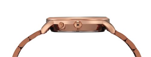 Relógio Feminino Digital Aço Rosé