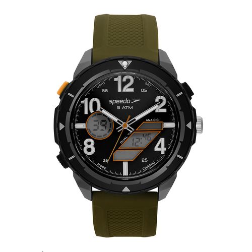 Relógio Masculino Speedo Anadigi Verde