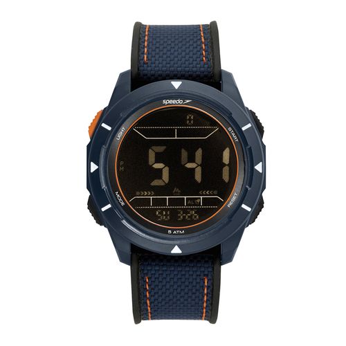 Relógio Masculino Speedo Azul Pedômetro