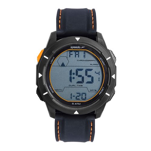 Relógio Masculino Speedo Anadigi Preto Silicone