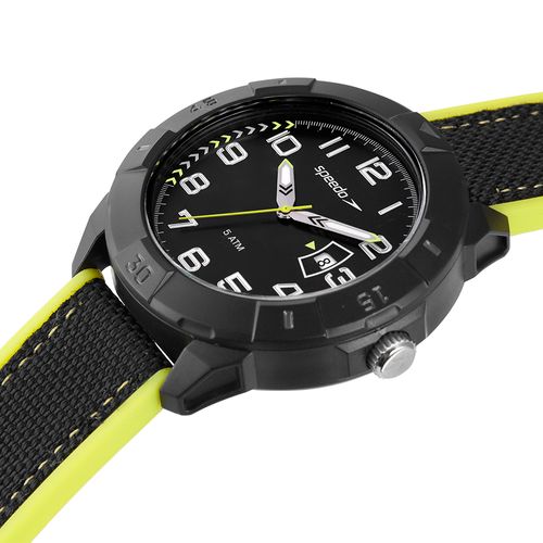 Relógio Masculino Speedo Dia da Semana Preto