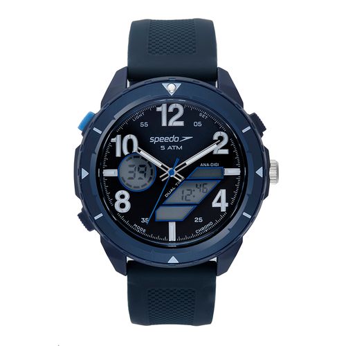 Relógio Masculino Speedo Anadigi Pulseira Silicone