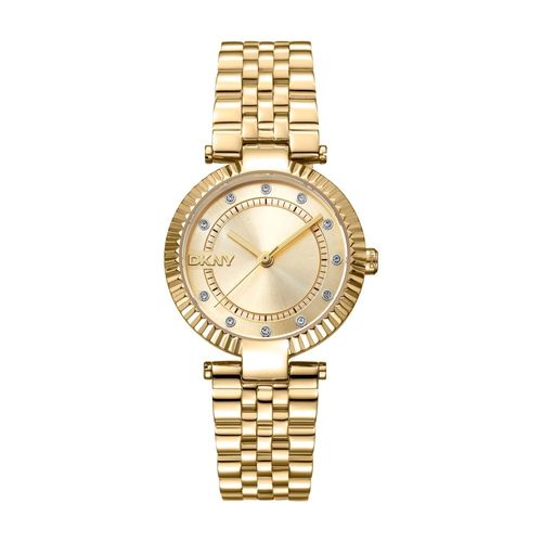 Relógio Feminino DKNY Sutton Dourado Donna Karan