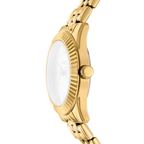 Relógio Feminino DKNY Chambers Dourado Donna Karan