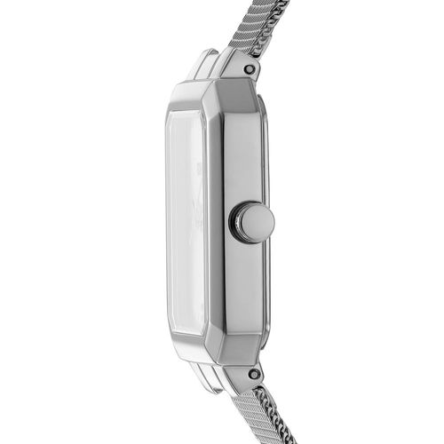 Relógio Feminino Quadrado DKNY Nolita Donna Karan Prata