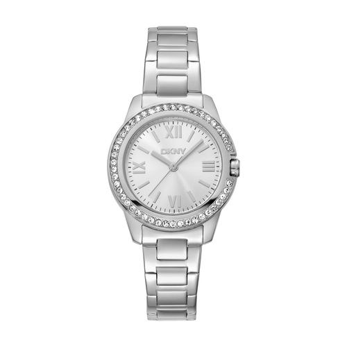 Relógio Feminino DKNY City Link Prata Donna Karan