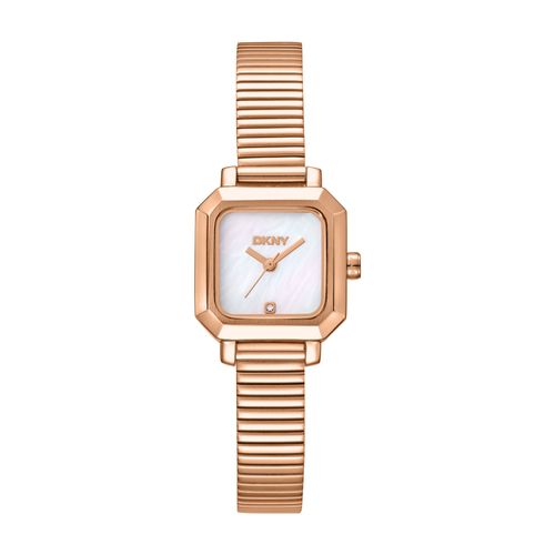 Relógio Feminino DKNY Ellington Rose Gold Madrepérola Donna Karan
