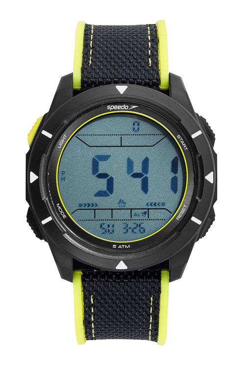 Relógio Masculino Speedo Pedômetro Preto