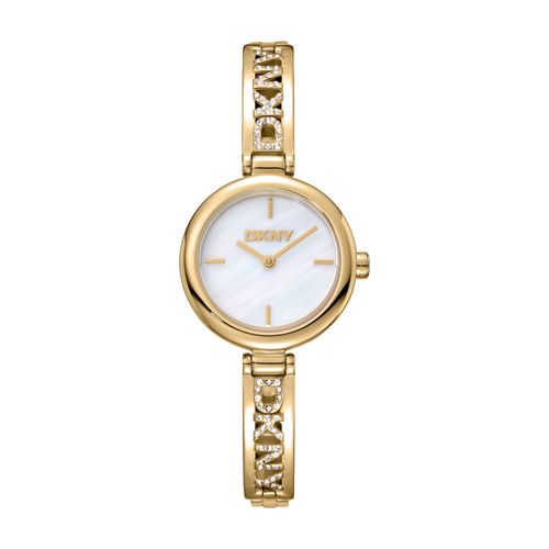 Relógio Feminino DKNY Soho Dourado Madrepérola
