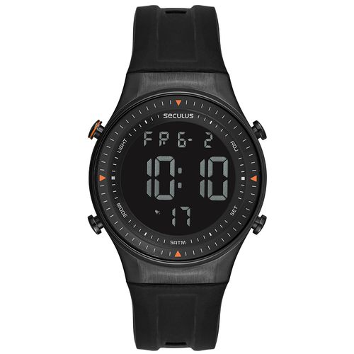 Relógio Masculino Digital Esportivo Silicone Preto