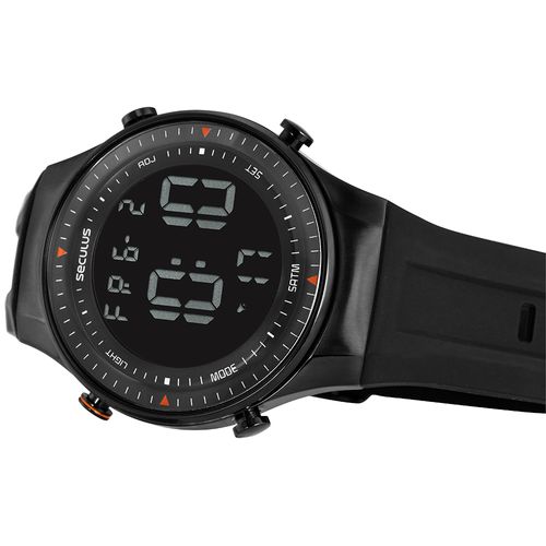 Relógio Masculino Digital Esportivo Silicone Preto